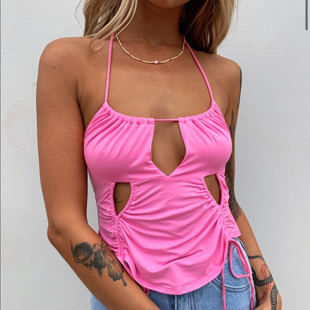 Pink Sarae Top